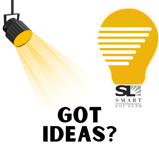 The Smart Government Fund is now open for ideas. Learn more here.