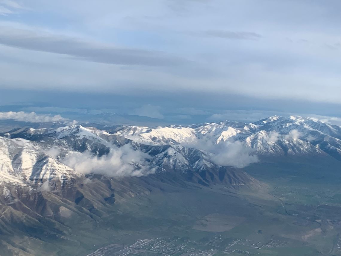 Image of the Oquirrh Mountains Courtesy of Jake Young