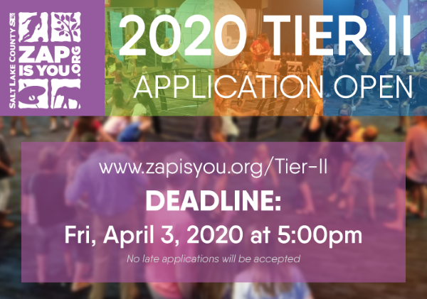 2020 Tier II Application Open