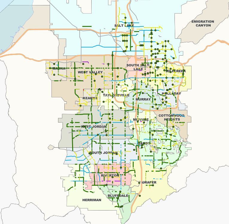 Active Transportation Implementation Plan Map