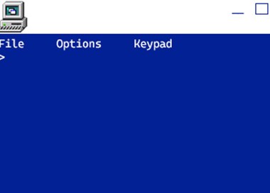 File Options key pad