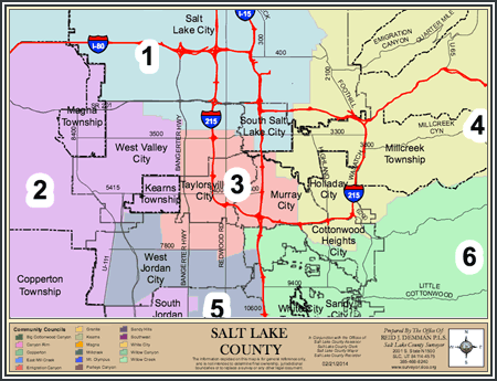 Free Maps Salt Lake County Surveyor S Office