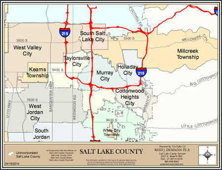 Free Maps Salt Lake County Surveyor S Office