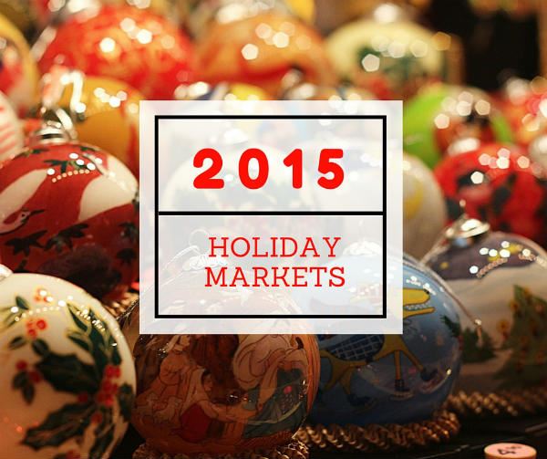 2015 Holiday Markets