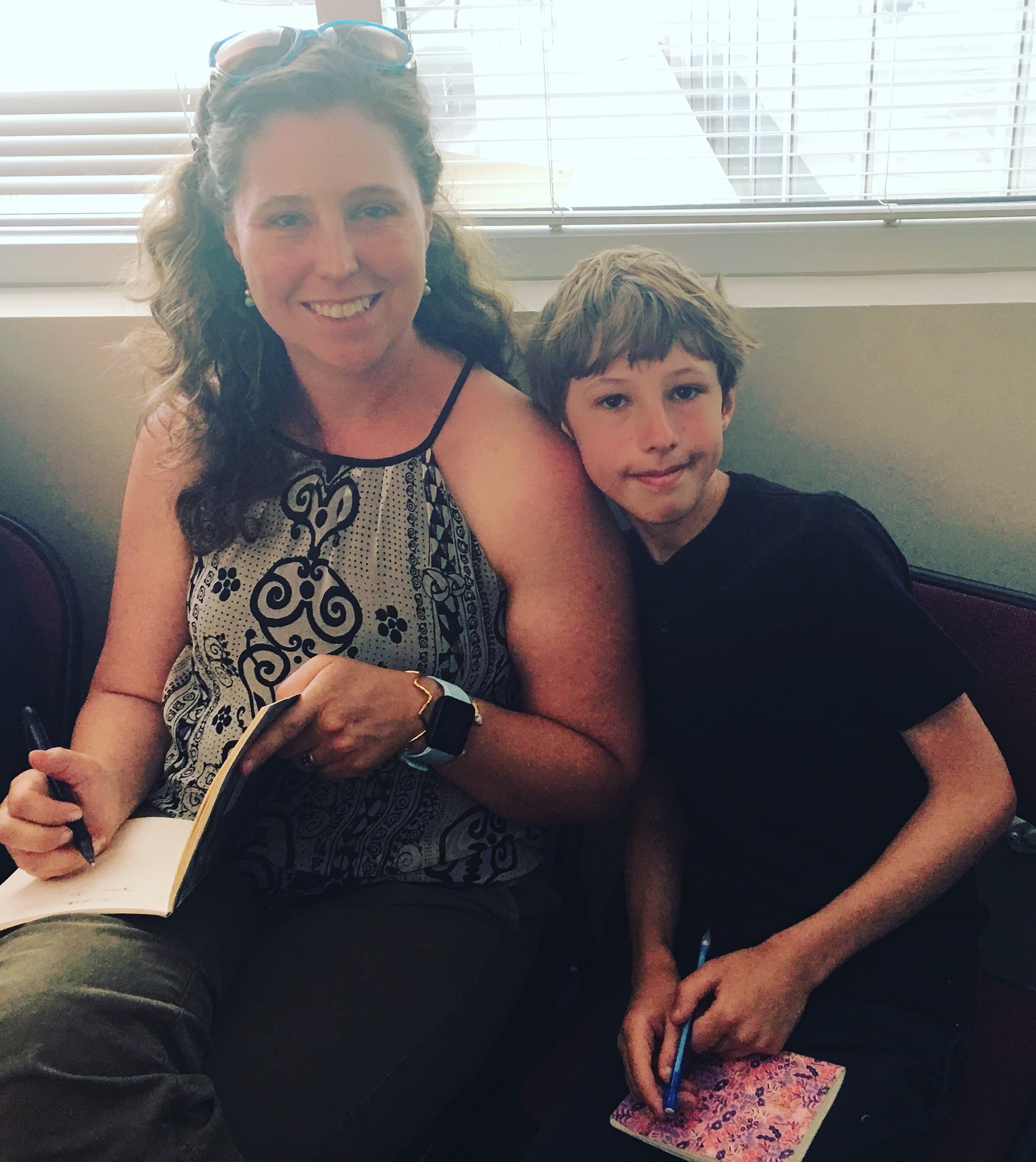 Jennifer A. Kokai and her 11-year-old son Oliver Kokai-Means