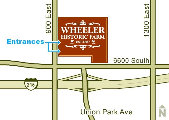 Wheeler Farm location map
