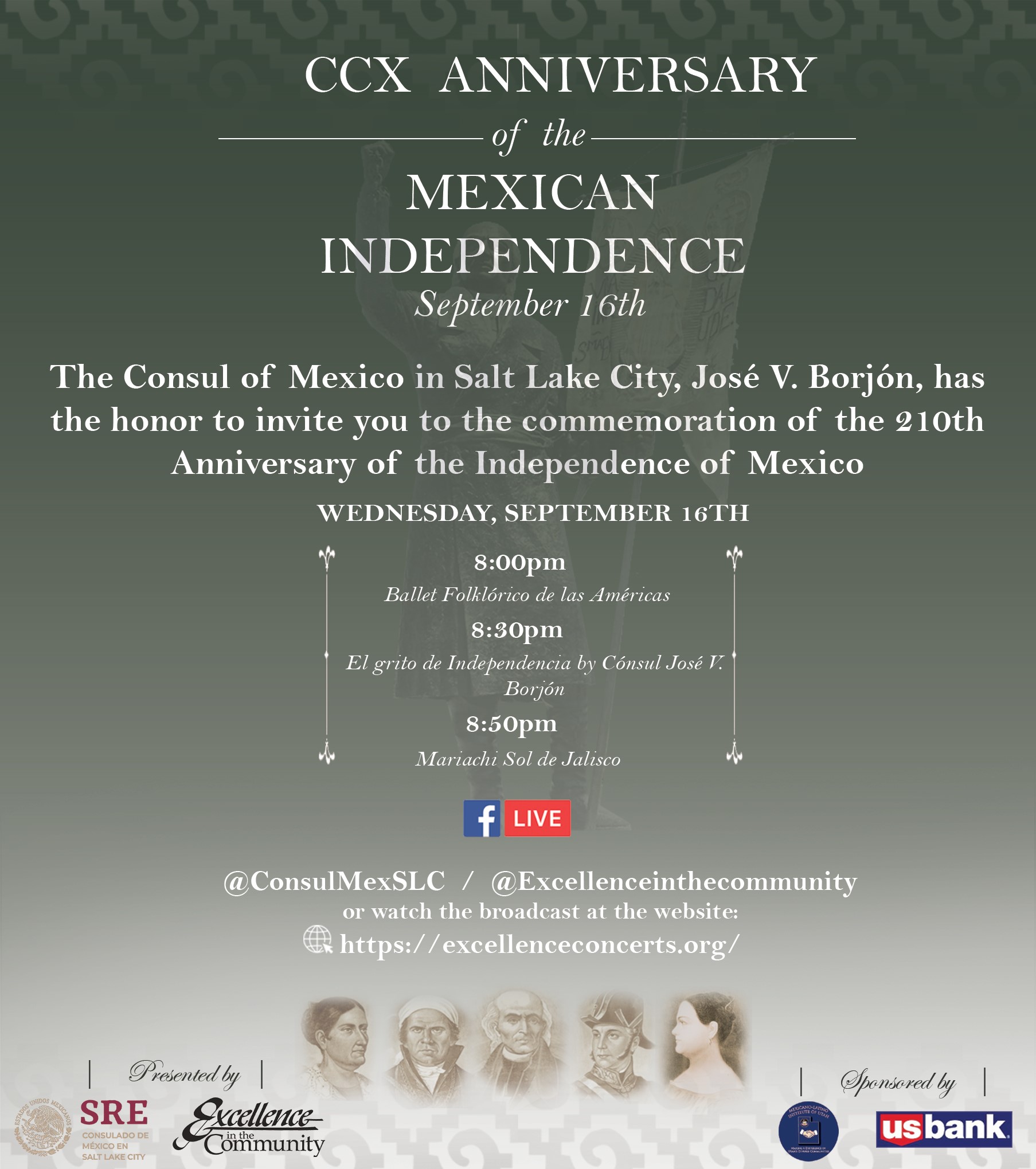 CCX Anniversary of the Mexican Independence